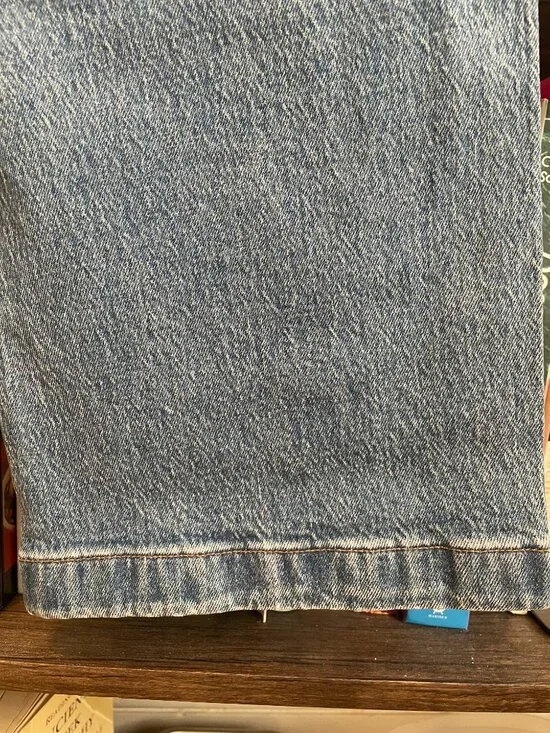 NWT Madewell Emmett patch pocket wide leg ankle jean - Picture 7 of 10